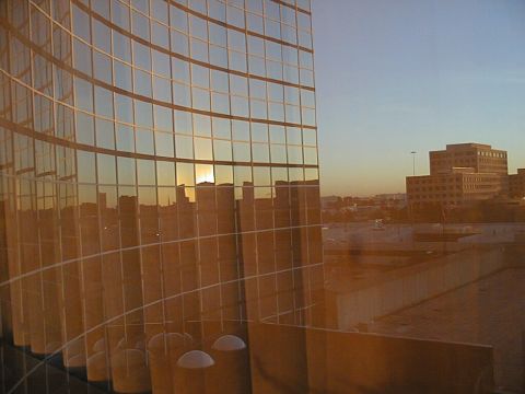 Sunrise and the Lincoln Center