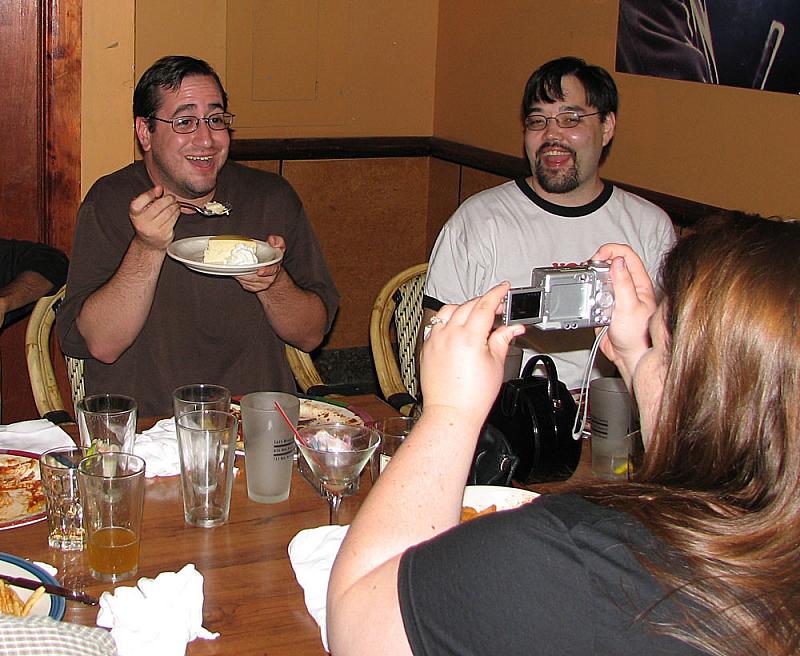 Jesse eats birthday cake