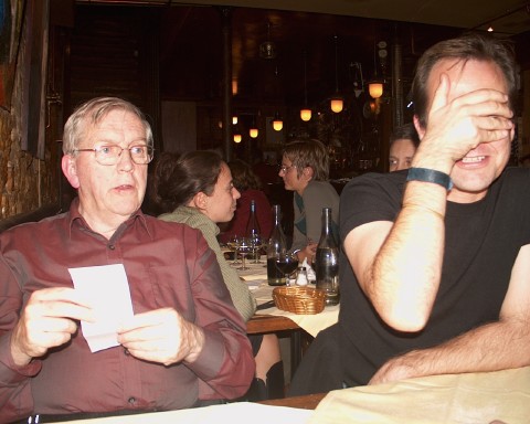 Dad checks the bill