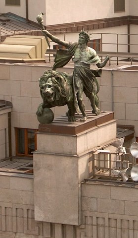 Man and Lion