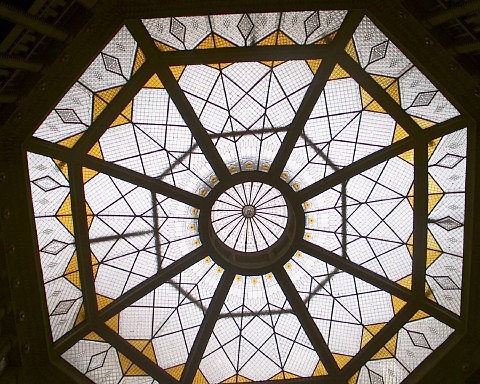 Ceiling in Wencelas Square