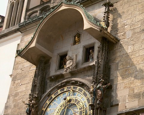 The clock strikes one