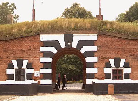 Entrance to the small fortress.