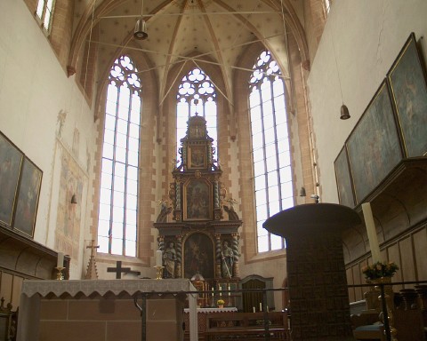 Interior of Church