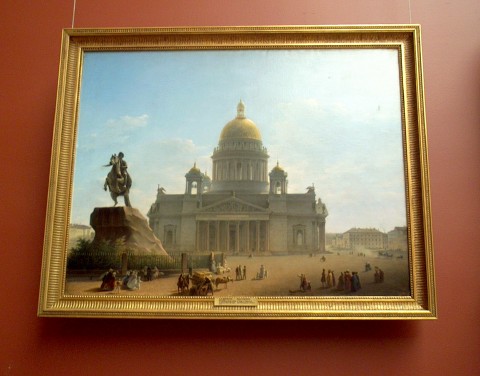 St Isaacs from Russian Museum