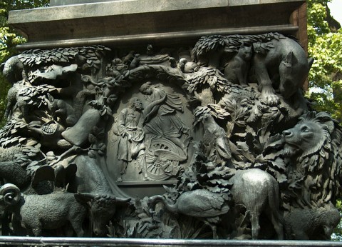 Statue detail