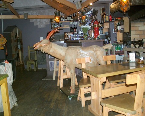 Interior, Cosi (goat) restaurant