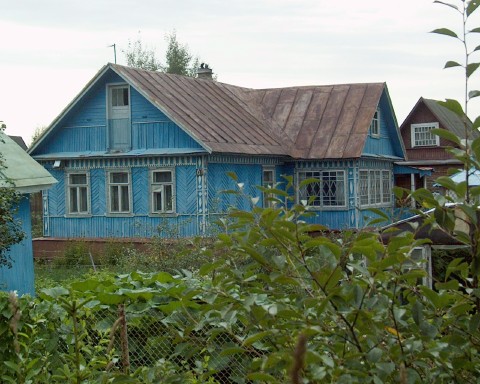 Blue house