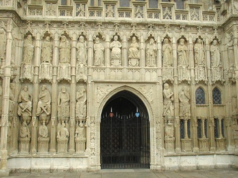 Exeter Cathedral, detail