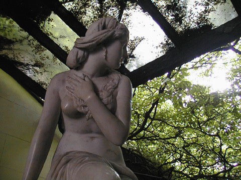 Statue in The White Hart, Exeter