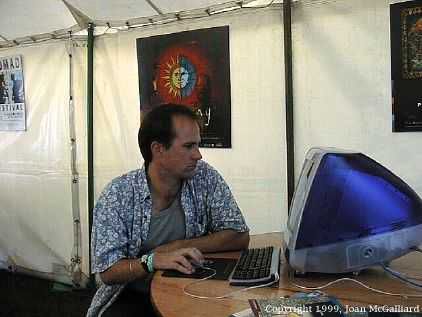 WOMAD CDROM Tent