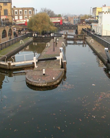 Camden Lock from the other side