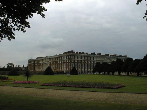 Hampton Court, from formal Garden