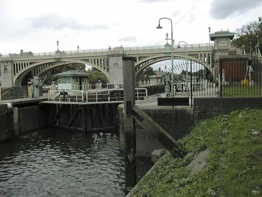 Close up of the lock
