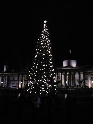  A little bit of Christmas in Trafalgar Square