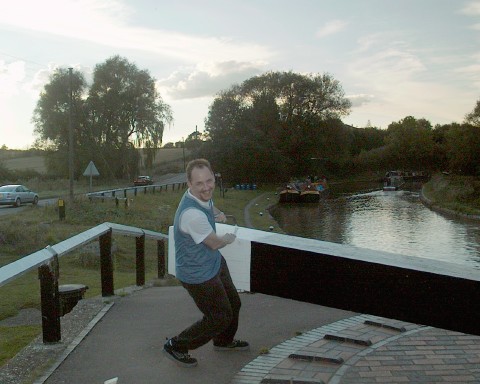 Opening the lock
