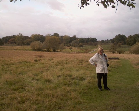 Mum  in Richmond Park