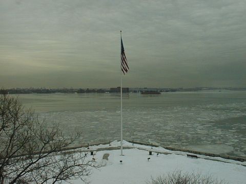 Flag, Ellis Island