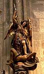Angel defeats devil