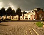 Palace at sunset