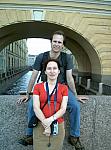 Olga and PM over canal