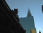 Chrysler Building peeks out